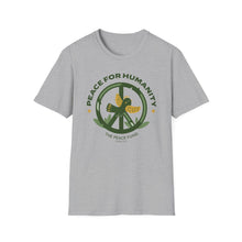 Load image into Gallery viewer, SS T-Shirt, Peace for Humanity - Multi Colors
