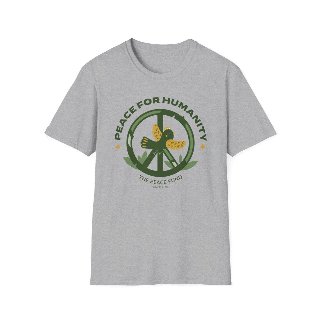 SS T-Shirt, Peace for Humanity - Multi Colors