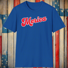 Load image into Gallery viewer, SS T-Shirt, Merica Retro - Multi Colors
