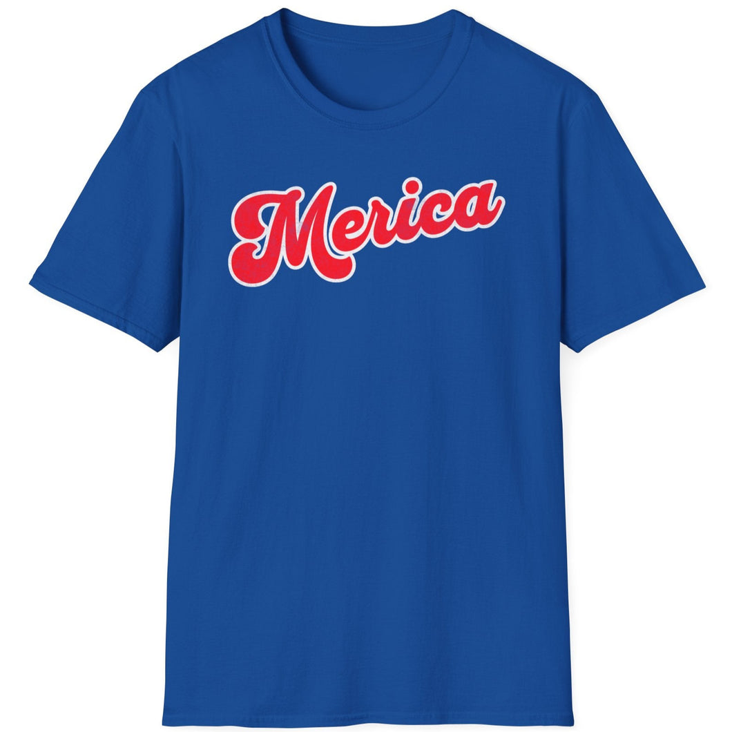 SS T-Shirt, Merica Retro - Multi Colors