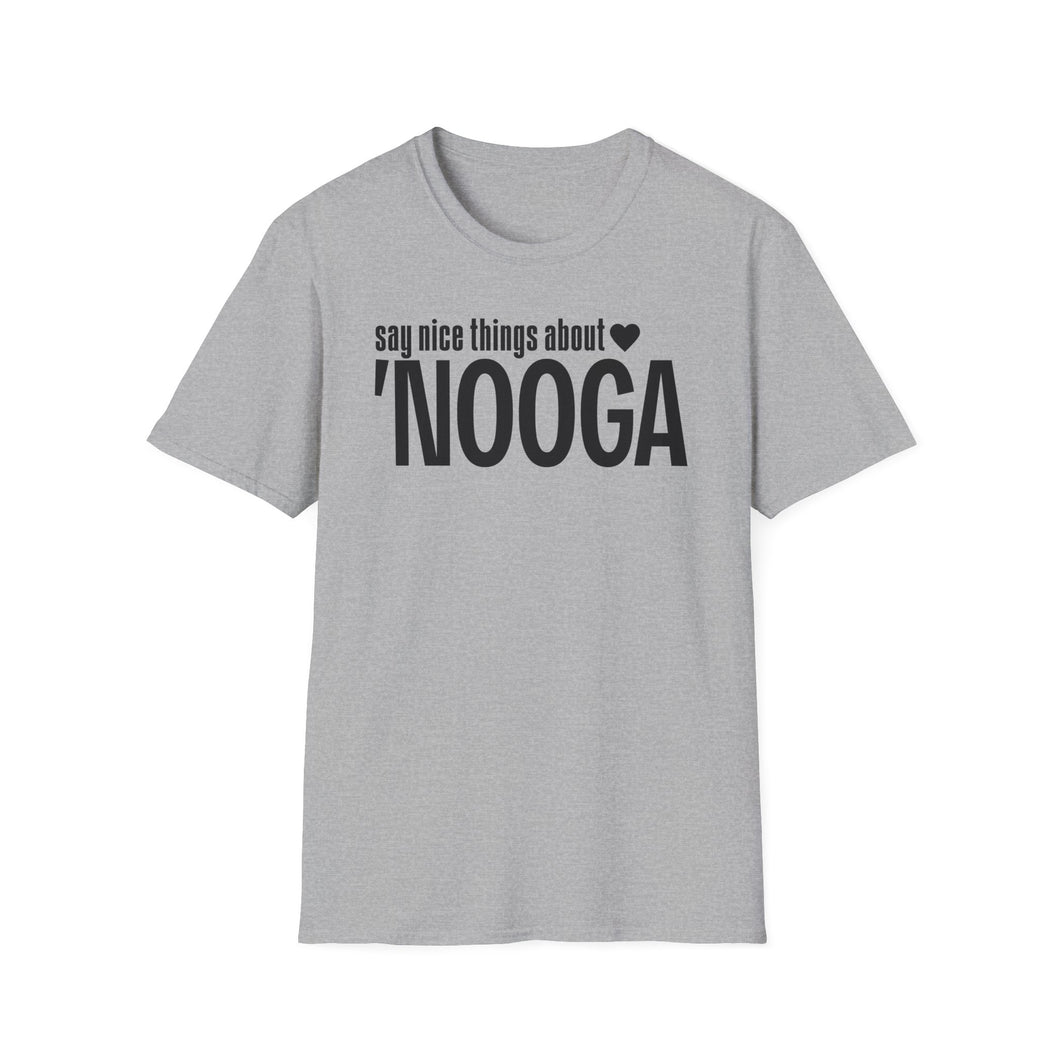 T-Shirt, Say Nice Things About 'Nooga - Multi Colors