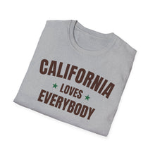 Load image into Gallery viewer, SS T-Shirt, CA California Brown - Multi Colors
