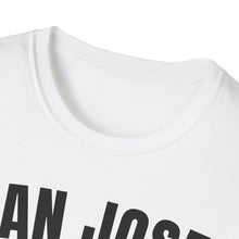 Load image into Gallery viewer, SS T-Shirt, CA San Jose White - Multi Colors
