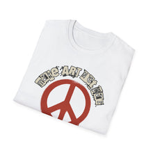 Load image into Gallery viewer, SS T-Shirt, Make Art Not War - Multi Colors
