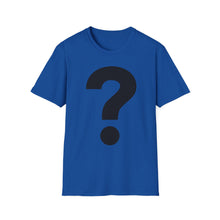 Load image into Gallery viewer, SS T-Shirt, Question Mark Black - Multi Colors
