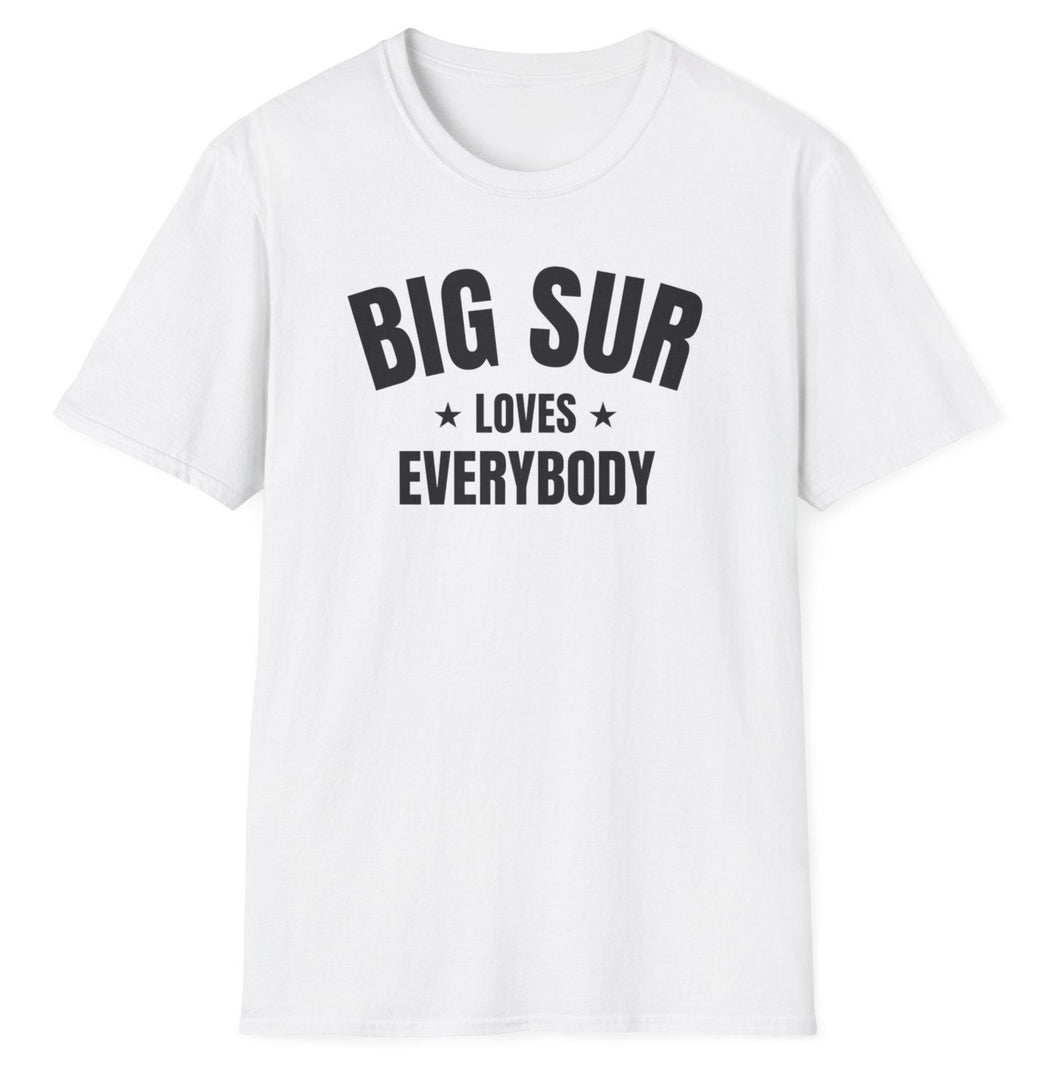 SS T-Shirt, CA Big Sur - Multi Colors