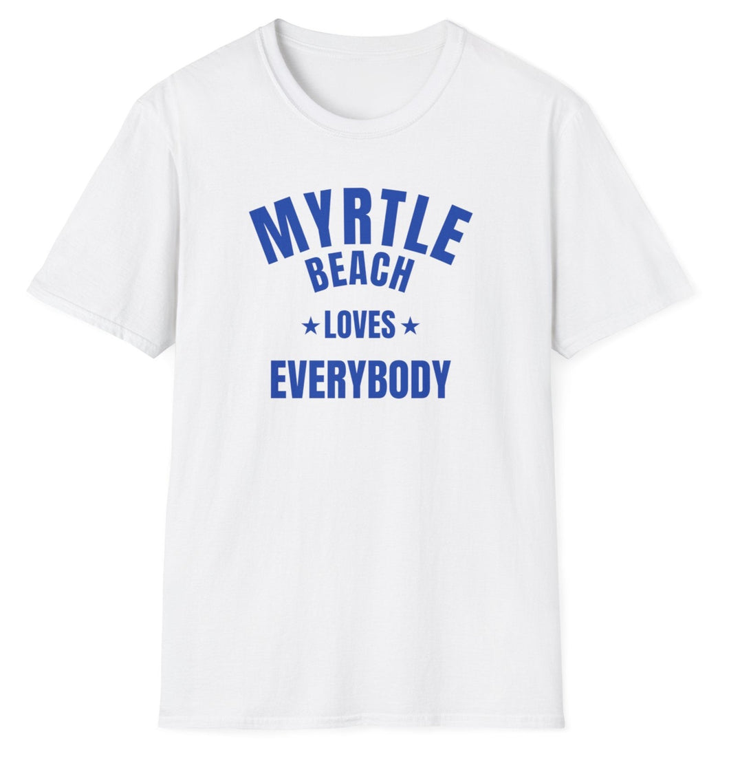 SS T-Shirt, SC Myrtle Beach - Blue