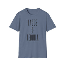 Load image into Gallery viewer, SS T-Shirt, Tacos &amp; Tequila - Multi Colors
