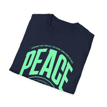 Load image into Gallery viewer, SS T-Shirt, Peace Globally - Multi Colors
