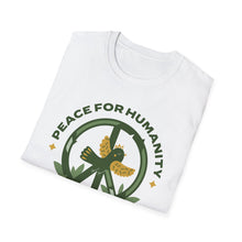 Load image into Gallery viewer, SS T-Shirt, Peace for Humanity - Multi Colors
