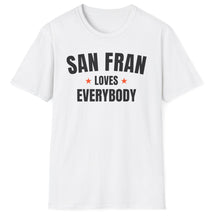 Load image into Gallery viewer, SS T-Shirt, CA San Fran - Orange Stars
