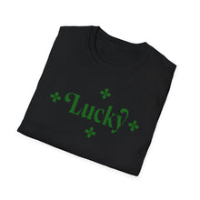 Load image into Gallery viewer, SS T-Shirt, Lucky Shamrocks
