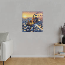 Load image into Gallery viewer, Matte Canvas, Riverside Blues
