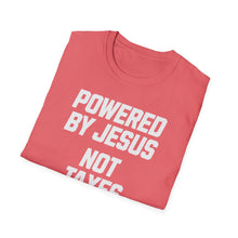 Load image into Gallery viewer, T-Shirt, Powered by Jesus - Multi Colors
