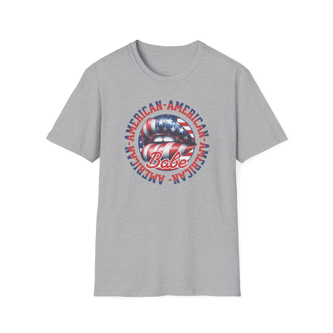 SS T-Shirt, American Babe - Multi Colors