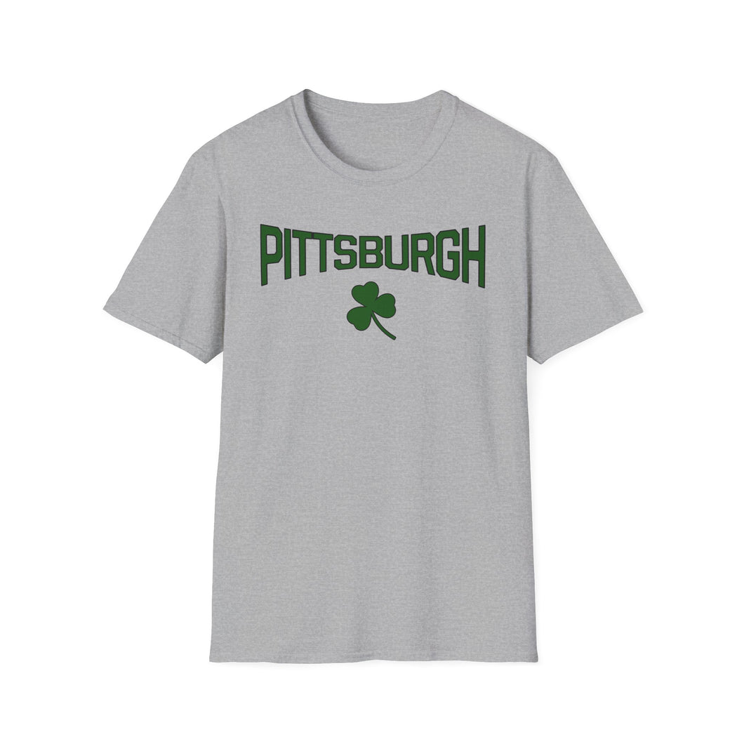 SS T-Shirt, Pittsburgh Shamrock - Multi Colors