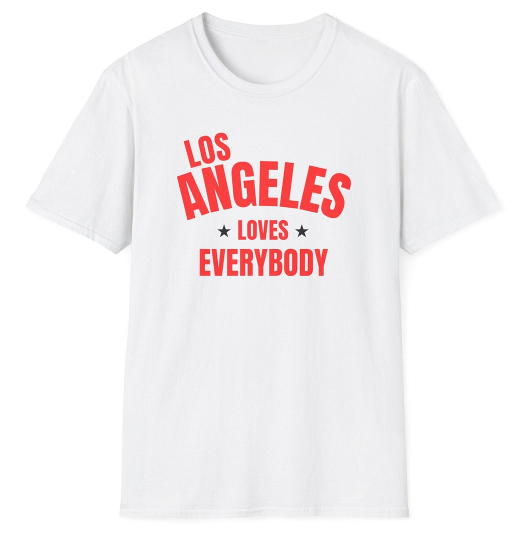 SS T-Shirt, CA Los Angeles - Red