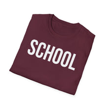 Load image into Gallery viewer, SS T-Shirt, School - Multi Colors
