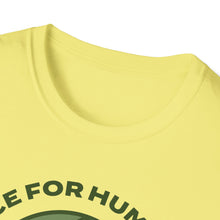 Load image into Gallery viewer, SS T-Shirt, Peace for Humanity - Multi Colors
