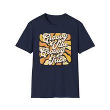 Load image into Gallery viewer, SS T-Shirt, Groovy Vibe Groovy Tribe - Multi Colors
