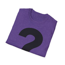 Load image into Gallery viewer, SS T-Shirt, Question Mark Black - Multi Colors
