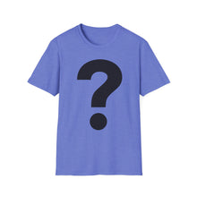 Load image into Gallery viewer, SS T-Shirt, Question Mark Black - Multi Colors
