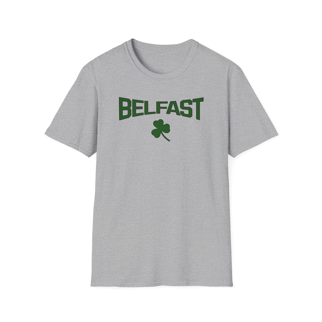 SS T-Shirt, Belfast Shamrock - Multi Colors