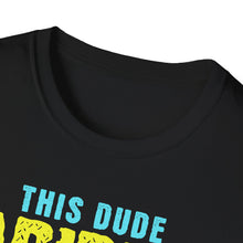 Load image into Gallery viewer, SS T-Shirt, This Dude Abides - Multi Colors
