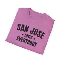 Load image into Gallery viewer, SS T-Shirt, CA San Jose White - Multi Colors
