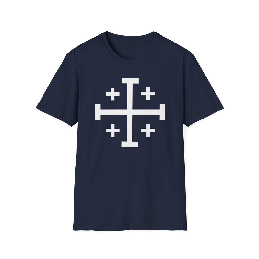 T-Shirt, An Ancient Cross - Solid Multi Colors