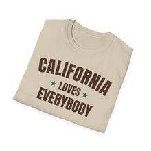 Load image into Gallery viewer, SS T-Shirt, CA California Brown - Multi Colors
