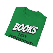 Load image into Gallery viewer, SS T-Shirt, Books Not Screens - Multi Colors
