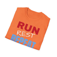 Load image into Gallery viewer, SS T-Shirt, Run Rest - Multi Colors
