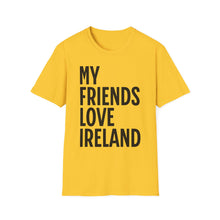 Load image into Gallery viewer, SS T-Shirt, My Friends Love Ireland - Multi Colors
