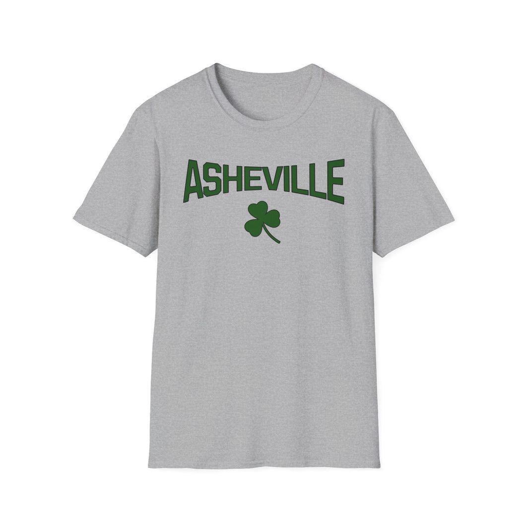 SS T-Shirt, Asheville Shamrock - Multi Colors