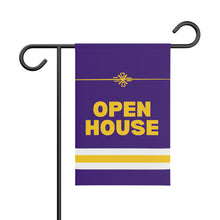 Load image into Gallery viewer, Yard Banner, Mardi Gras - Yellow on Purple
