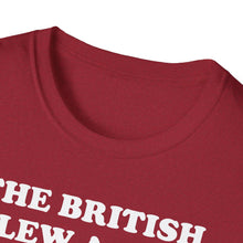 Load image into Gallery viewer, SS T-Shirt, The British Blew a Lead - Multi Colors
