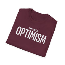 Load image into Gallery viewer, SS T-Shirt, Choose Optimism - Multi Colors
