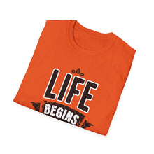 Load image into Gallery viewer, SS T-Shirt, Life Begins in Knoxville - Multi Colors
