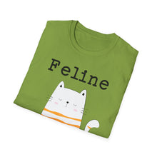 Load image into Gallery viewer, SS T-Shirt, Feline Groovy - Multi Colors
