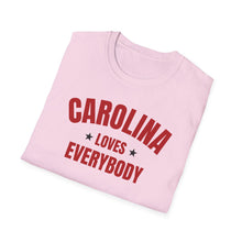 Load image into Gallery viewer, SS T-Shirt, NC Carolina - Red - Multi Colors
