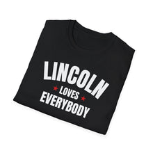 Load image into Gallery viewer, SS T-Shirt, NE Lincoln - Black
