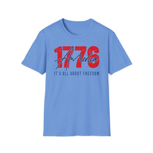 Load image into Gallery viewer, SS T-Shirt, America 1776 - Multi Colors
