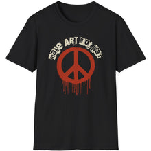 Load image into Gallery viewer, SS T-Shirt, Make Art Not War - Multi Colors
