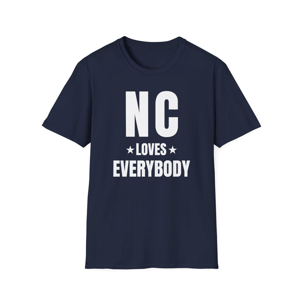 SS T-Shirt, NC Carolina Caps - Multi Colors