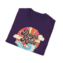 Load image into Gallery viewer, SS T-Shirt, Dogs Rule - Multi Colors
