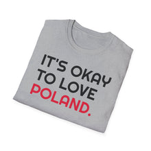 Load image into Gallery viewer, SS T-Shirt, It&#39;s Okay to Love Poland {R} - Multi Colors
