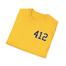 Load image into Gallery viewer, SS T-Shirt, 412 Logo
