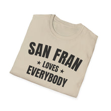 Load image into Gallery viewer, SS T-Shirt, CA San Fran Black - Multi Colors
