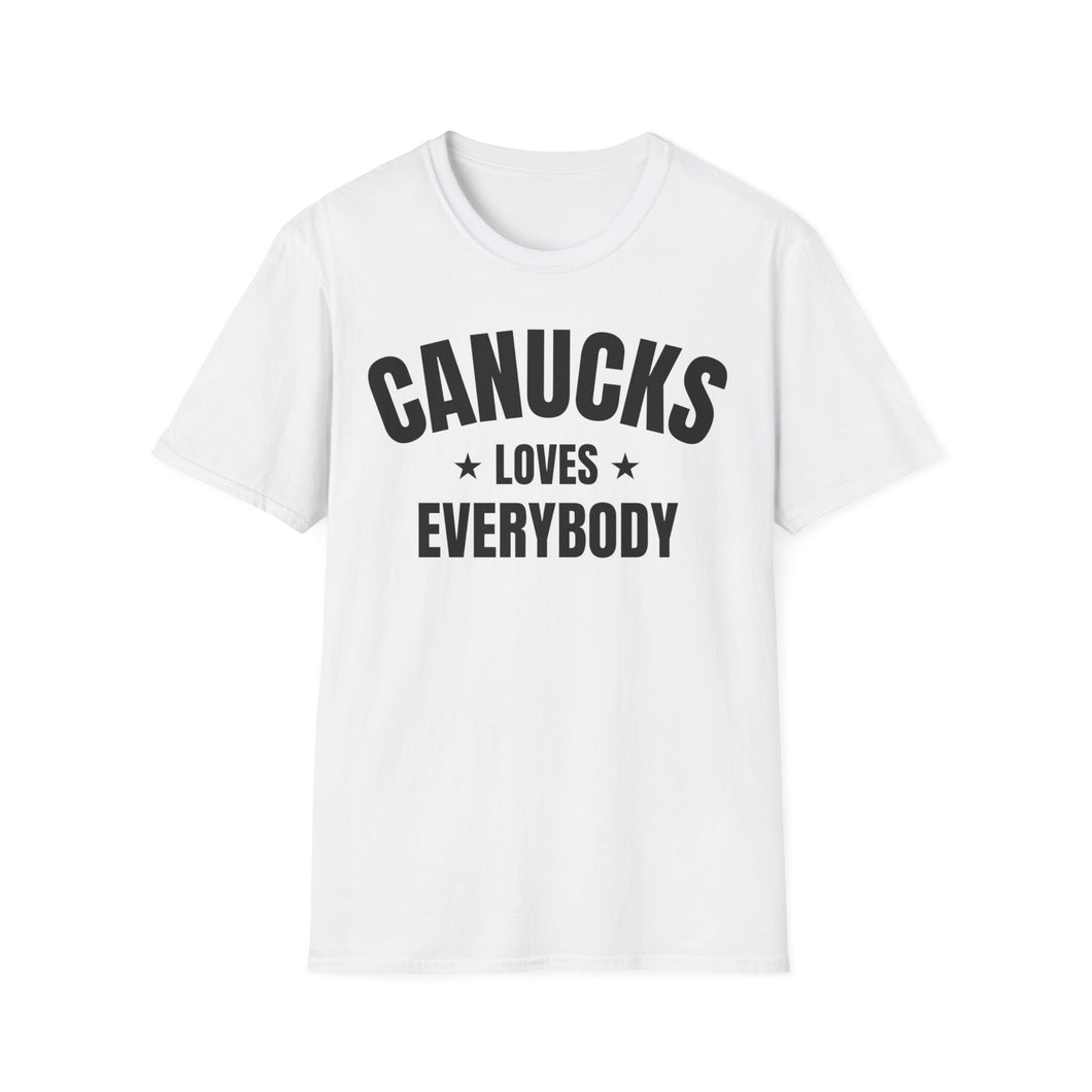 SS T-Shirt, CAN Canucks - White